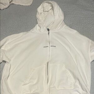 White Ariana Grande Hoodie